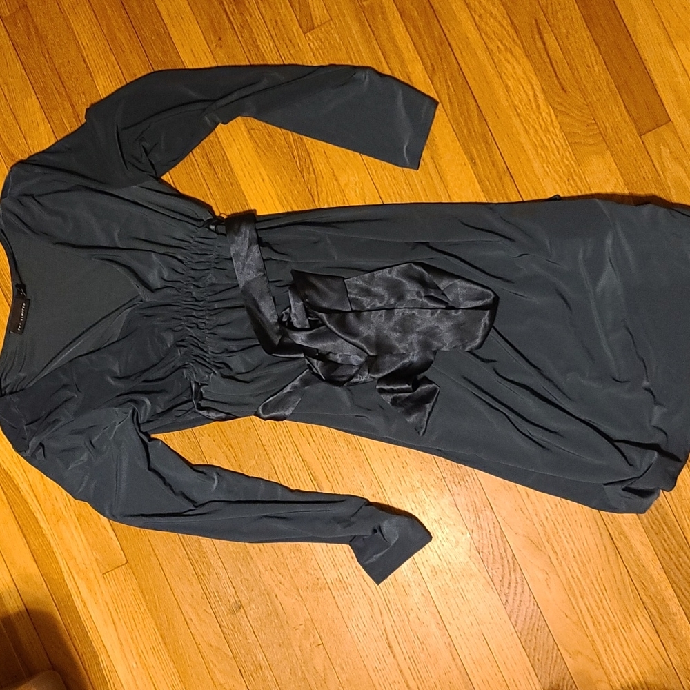 The Limited Long Sleeve Dark Green Dress